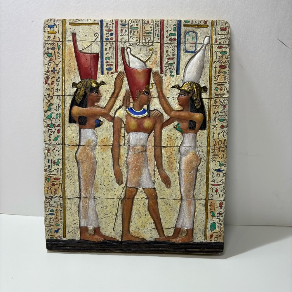 Toscano Egyptian plaque 
Heavy‎ piece